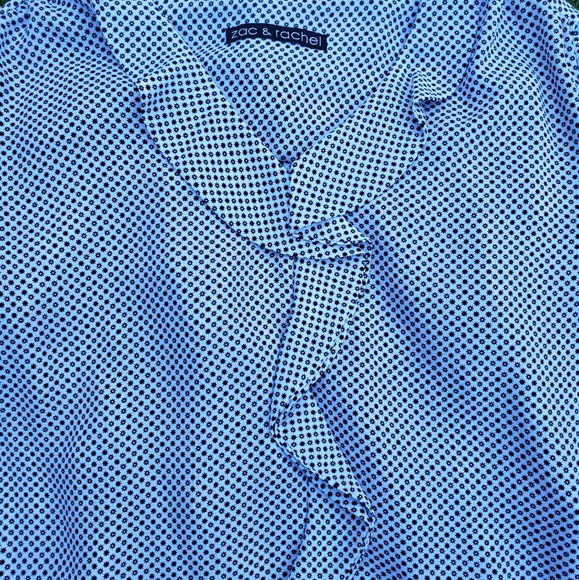 Zac & Rachel blouse, S, Sun & Star pattern. - Picture 2 of 9
